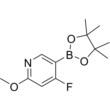 4-Fluoro-2-methoxy-5-(4,4,5,5-tetramethyl-1,3,2-dioxaborolan-2-yl)pyridineCas:2223033-80-3